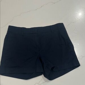 Jcrew Chino Navy Shorts Sz 4